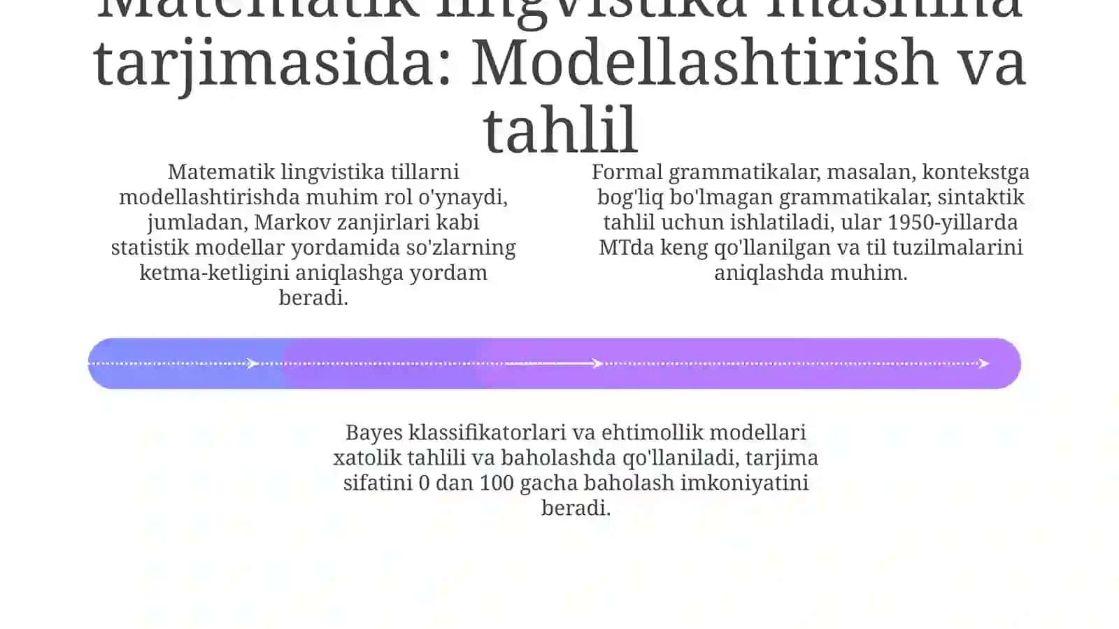 Mashina tarjimasida matematik lingvistika va psixolingvistikaning roli 4