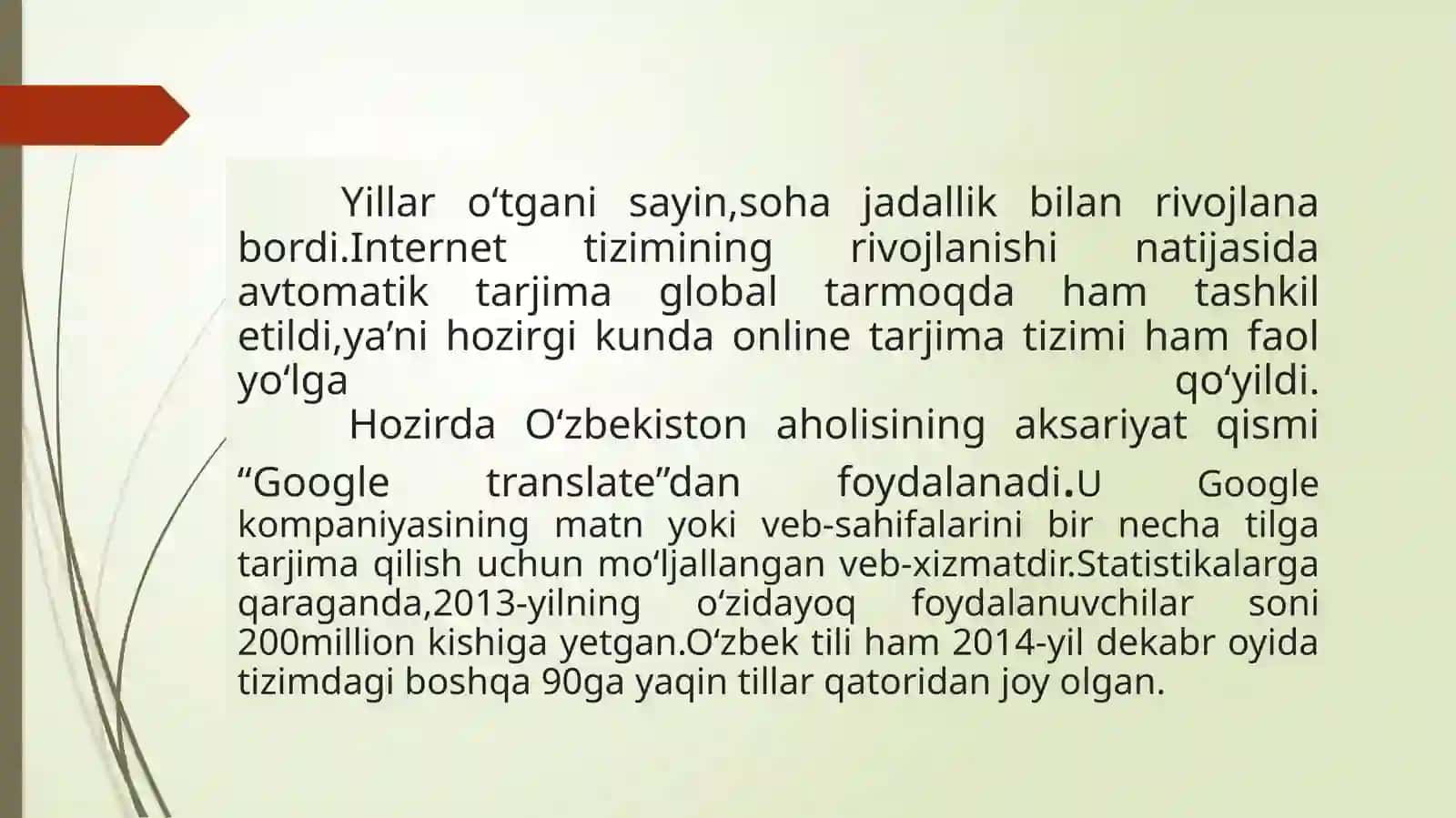 Google translator tarjimasini leksik va grammatik jihatdan analiz qilish (2) 4