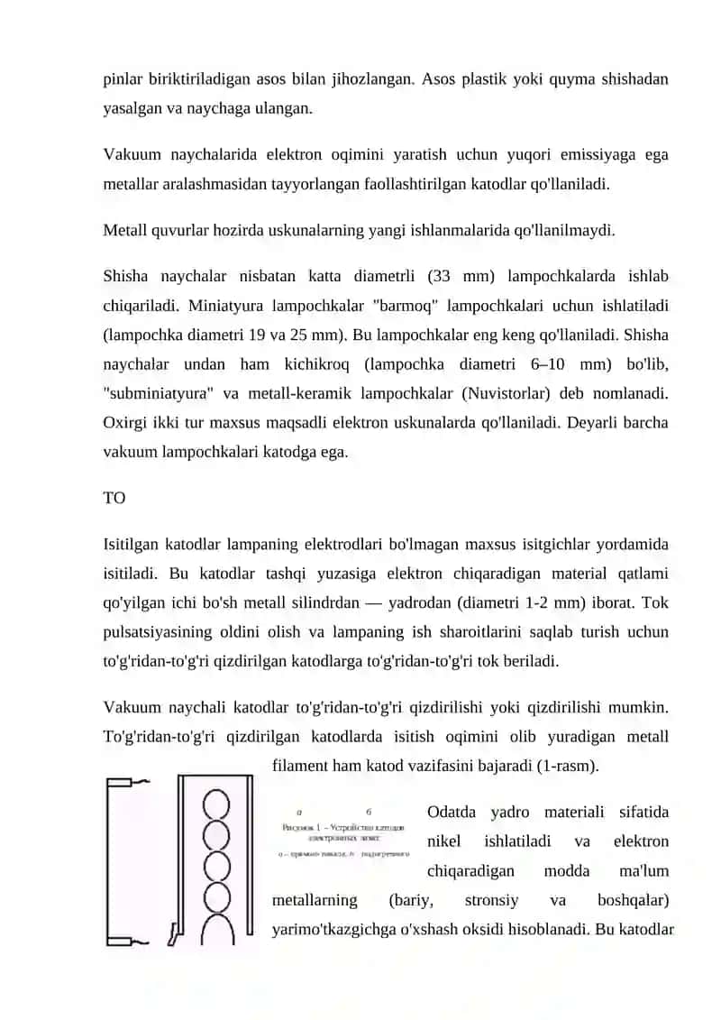 Elektron emissiya hodisasi 4