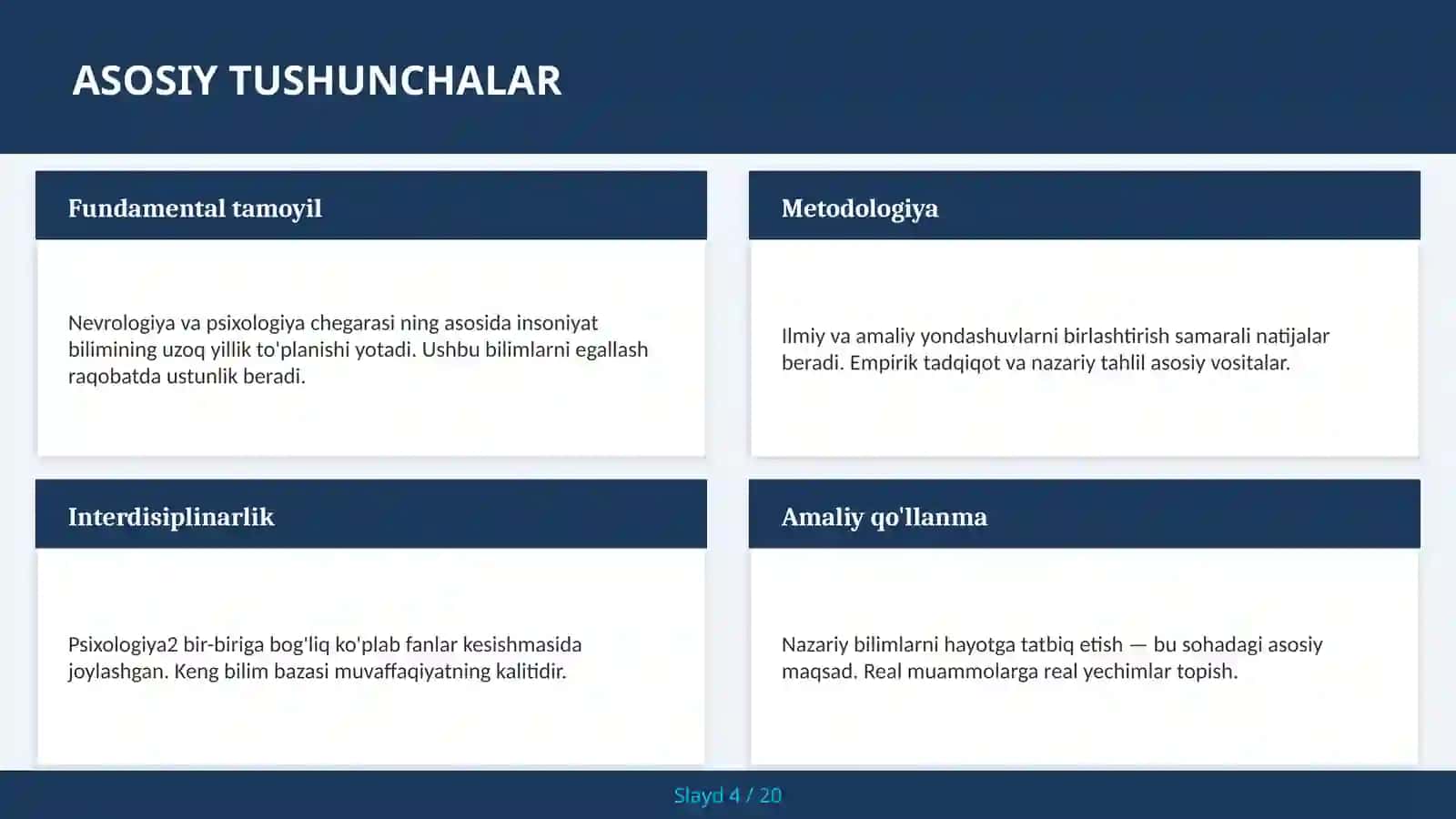 Nevrologiya va psixologiya chegari 4