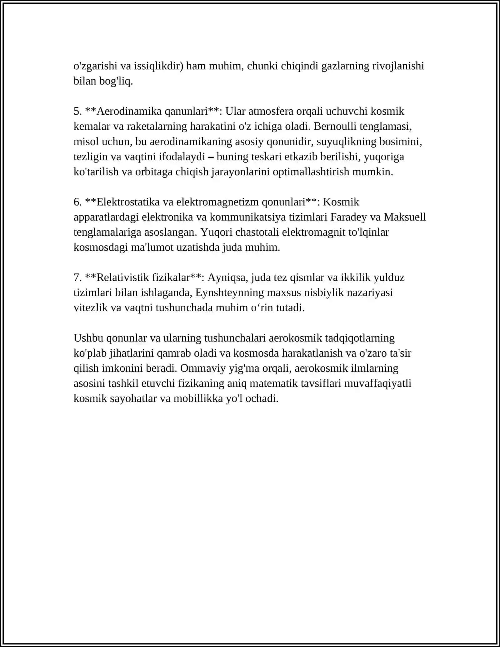 AEROGOSMIK TADQIQOT USULLARINING FIZIK ASOSLARI VA TEXNIK VOSITALARI 4