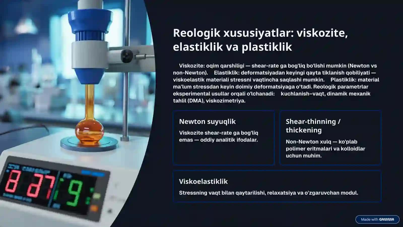 Issiqlik konveksiyasi va reologik xususiyatlar chuqur tahlil 4