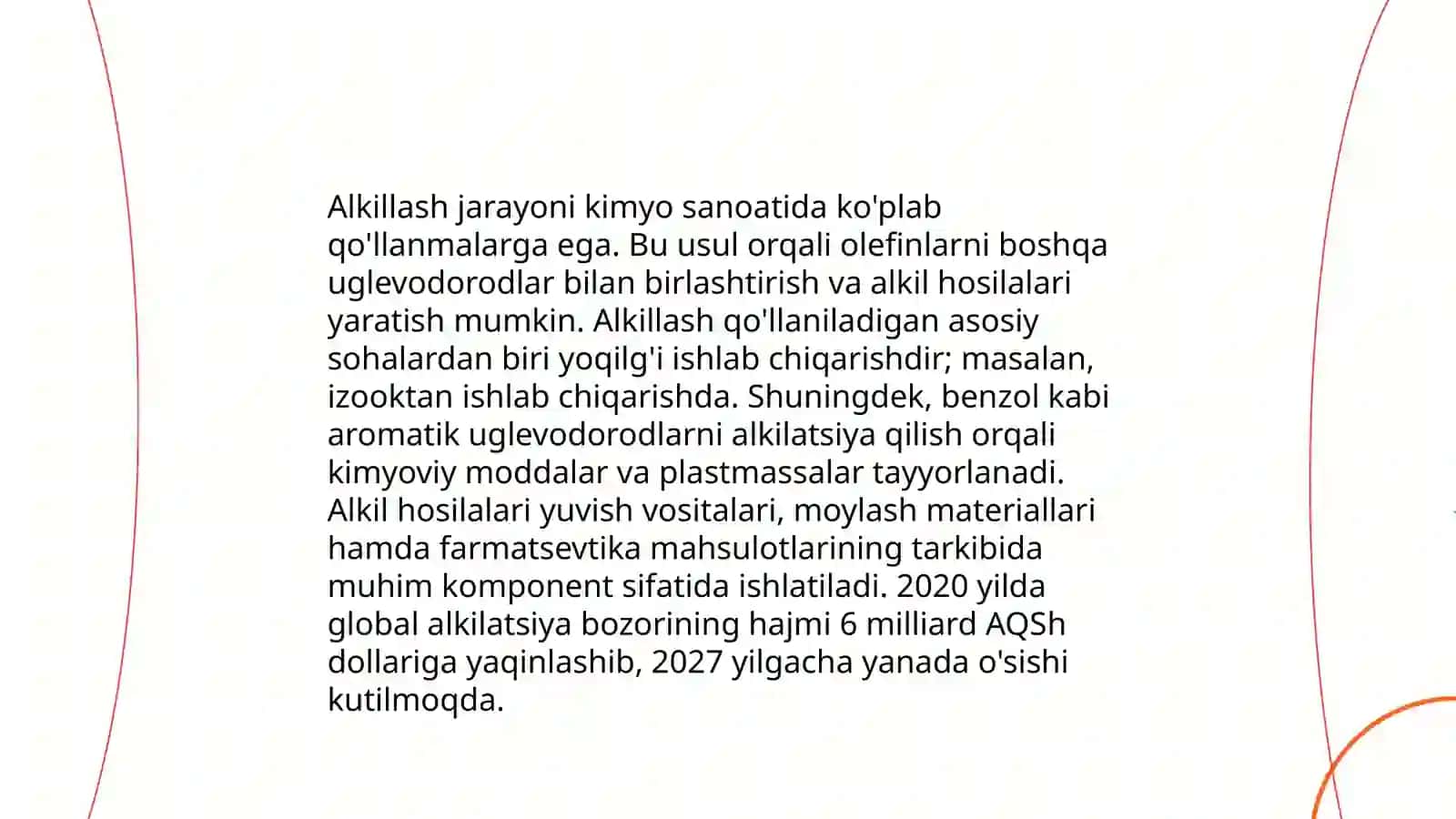 Alkillash jarayoni 4