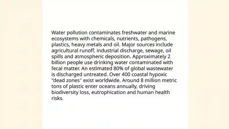 Environmental Pollution 4