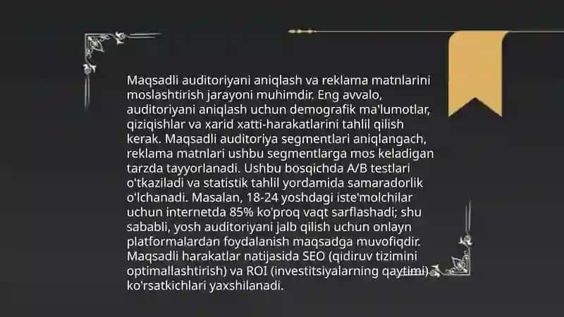 Reklama matnlarni yaratish 4
