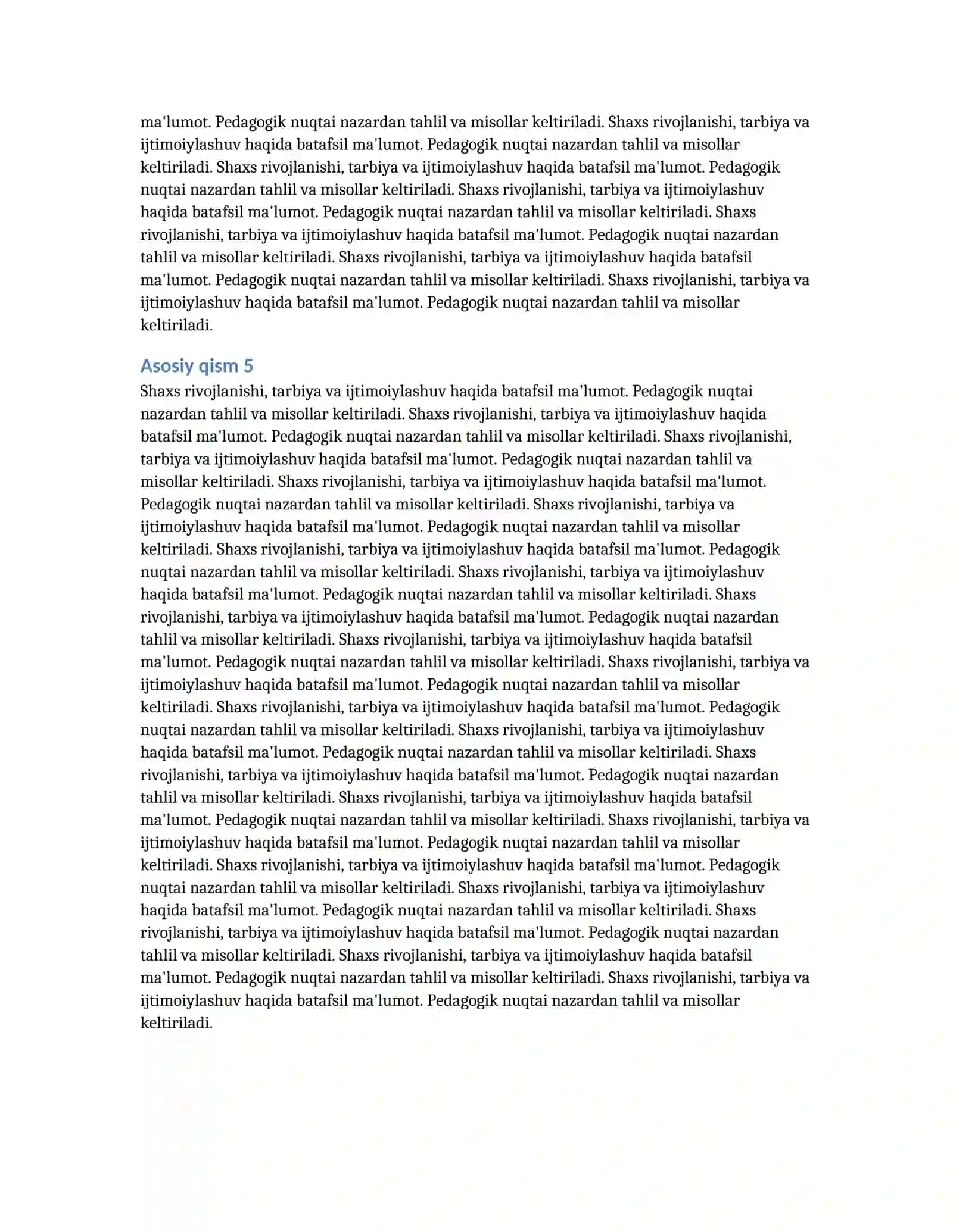 pedagogika fanidan slayd 4