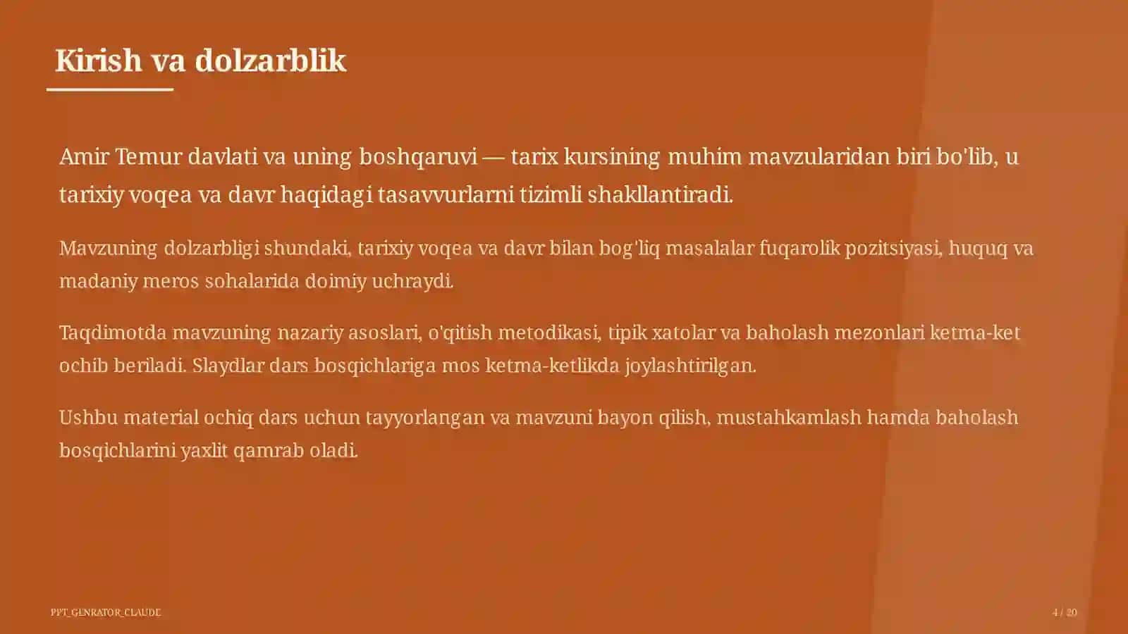 Amir Temur davlati va uning boshqaruvi (8-sinf) 4