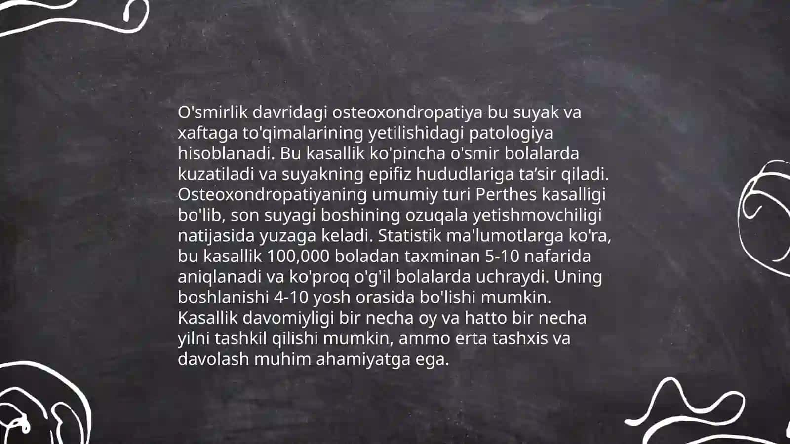 Osteoxondropatiyalar.Skalioz 4