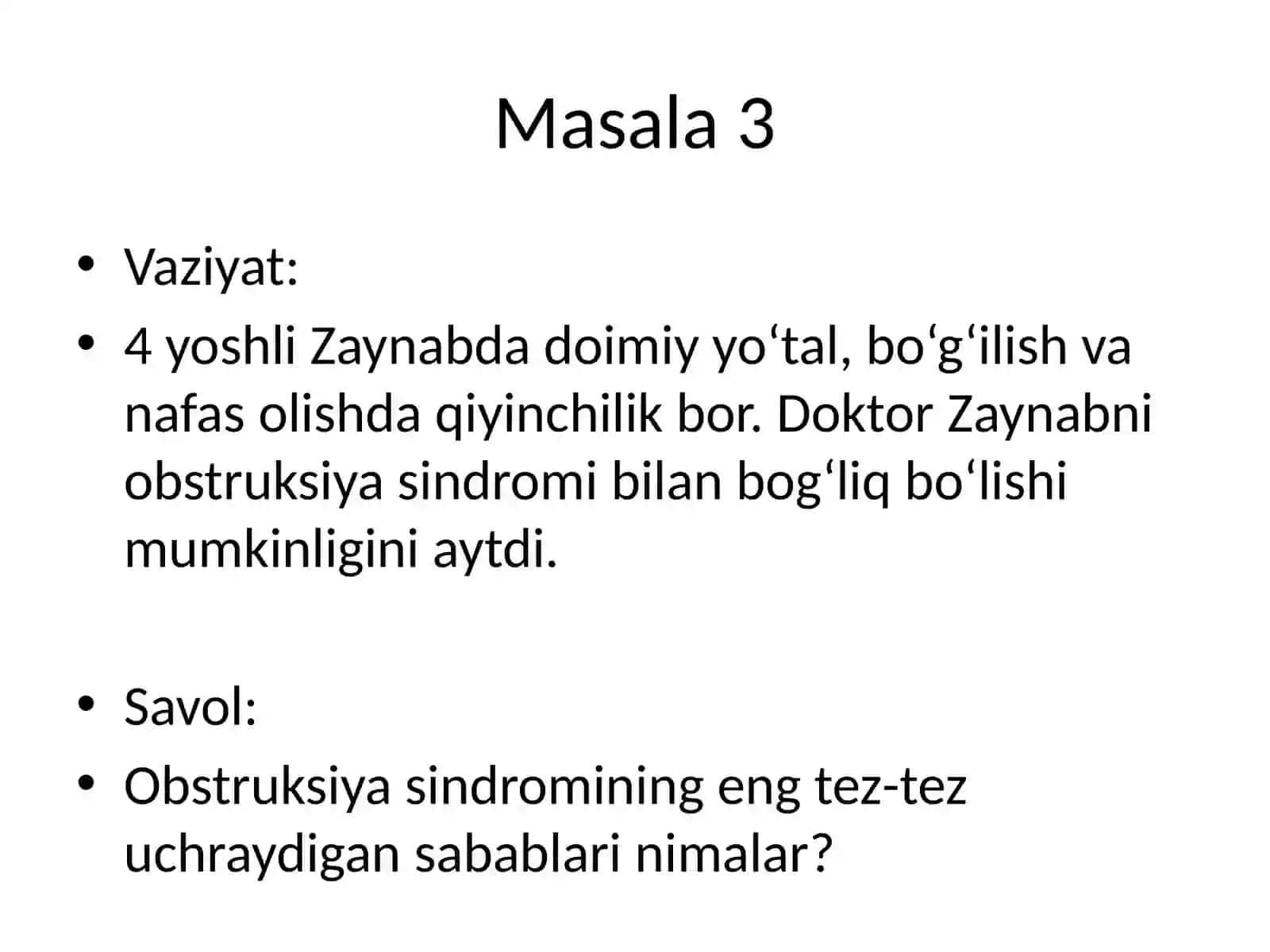 Bolalarda Obstruksiya Sindromi 4