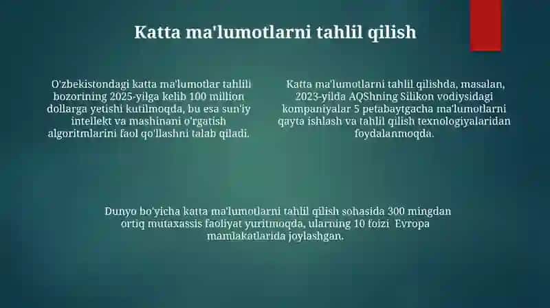 Axborot Texnologiyalarining Yigʻilishi 4