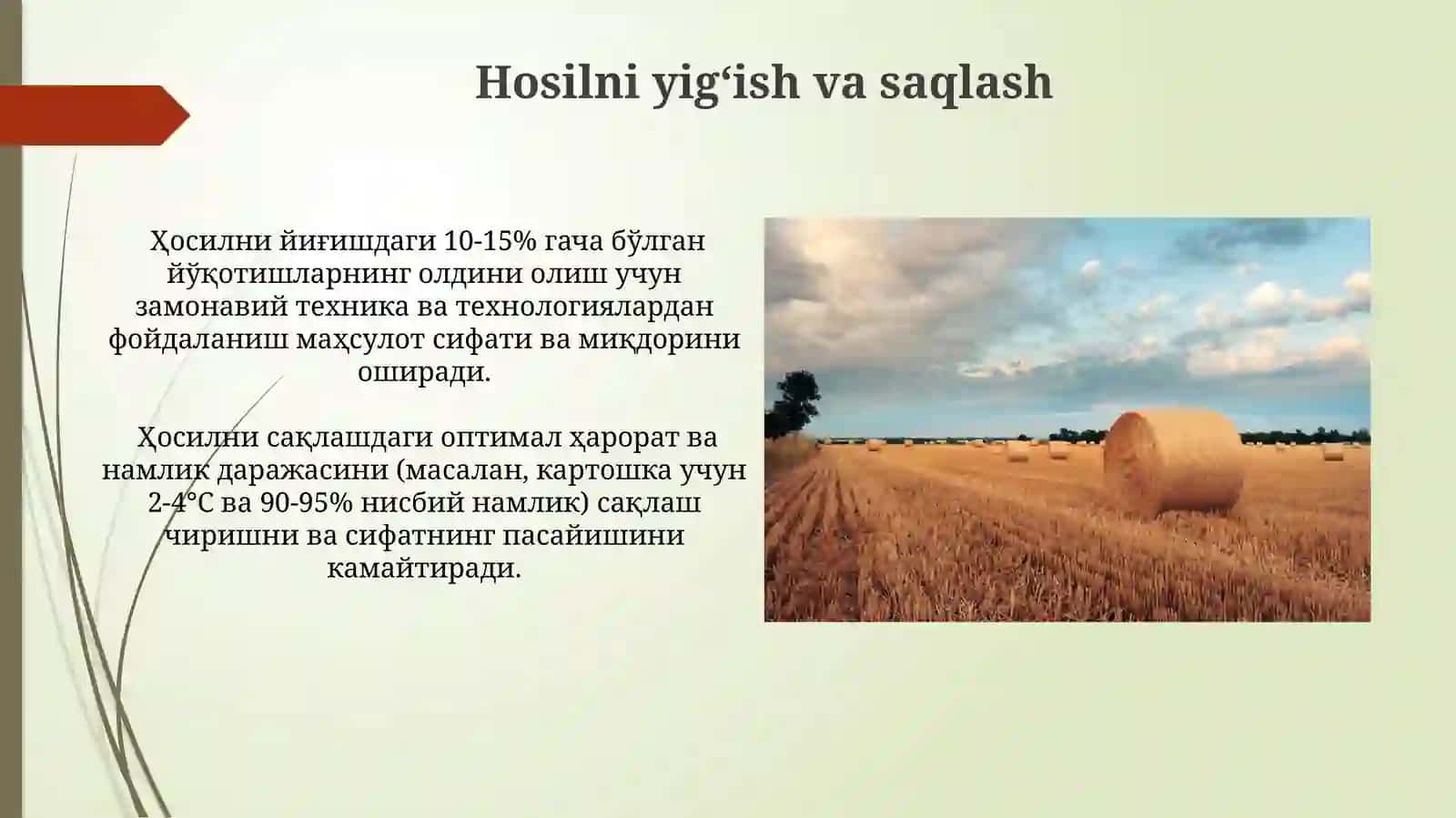 Introduksiyaning qishloq xojaligidagi ahamiyat 4