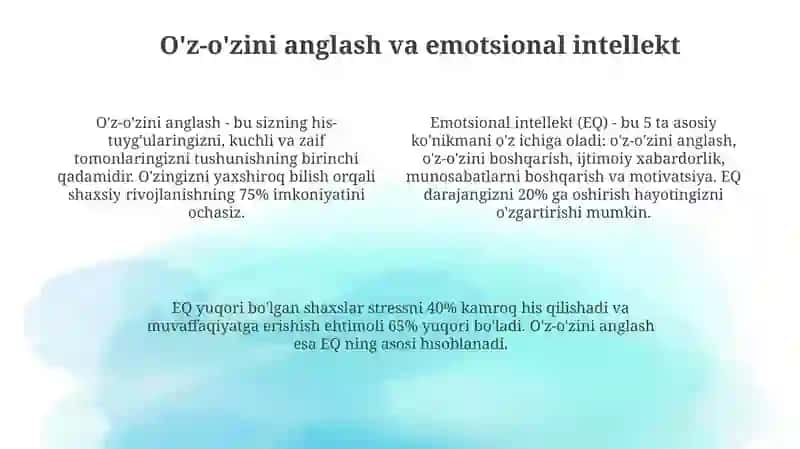 Ruhiysalomatlikvashaxsiyrivojlanish 4
