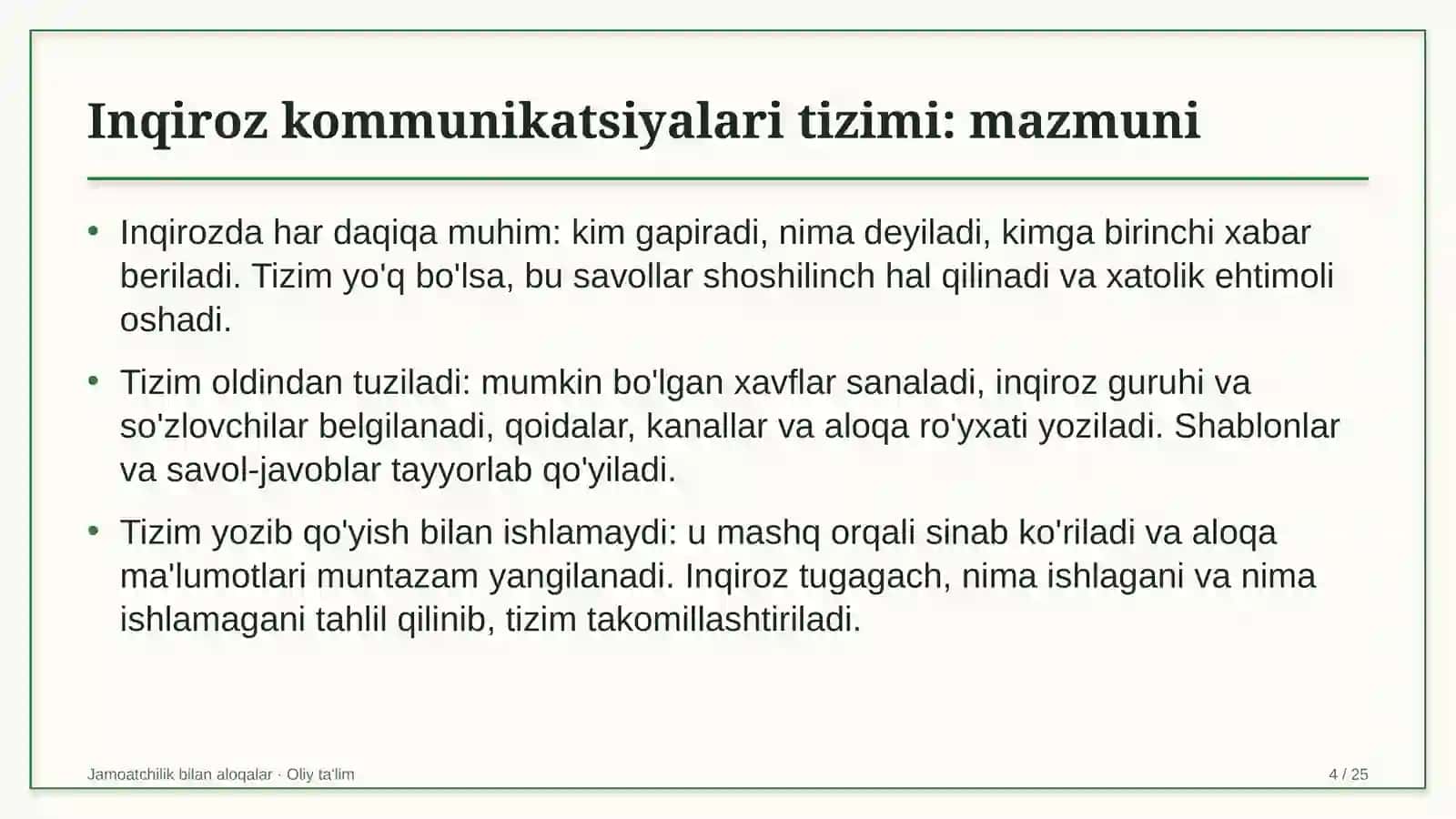 Atrof-muhitni muhofaza qilish organlari misolida: mohiyati, bosqichlari, usullari va ko'rsatkichlari 4