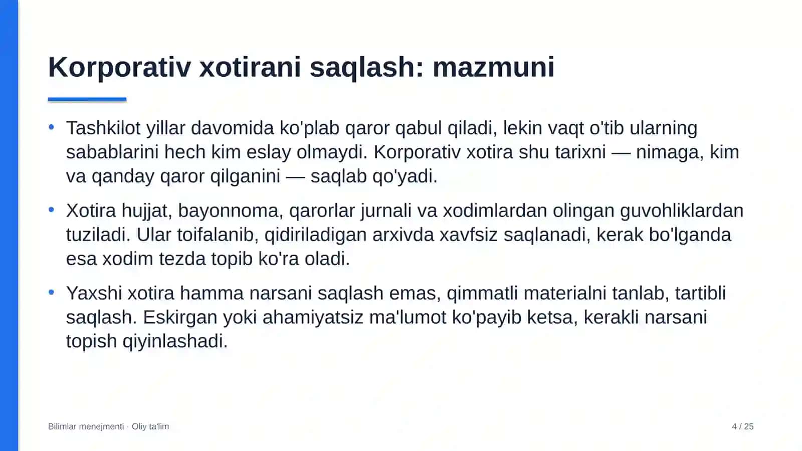 aqlli shahar loyihalarida korporativ xotirani saqlash 7636 4