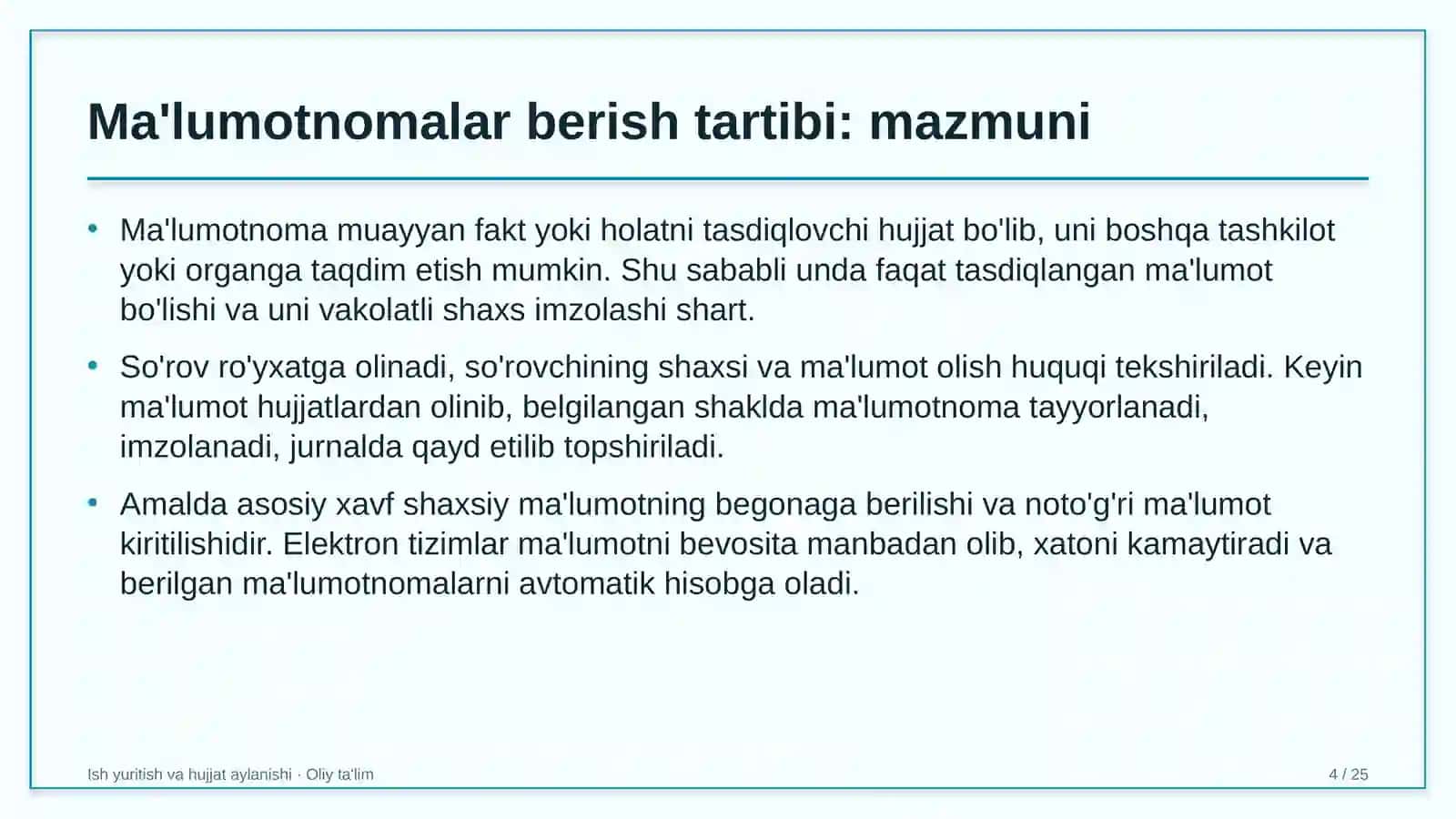 sartaroshxonalarda ma'lumotnomalar berish tartibini belgilash 8685 4