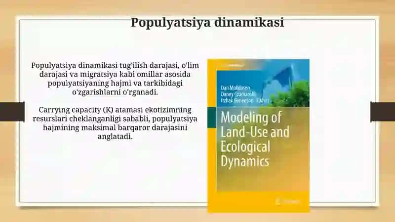 Ekologikdinamika 4