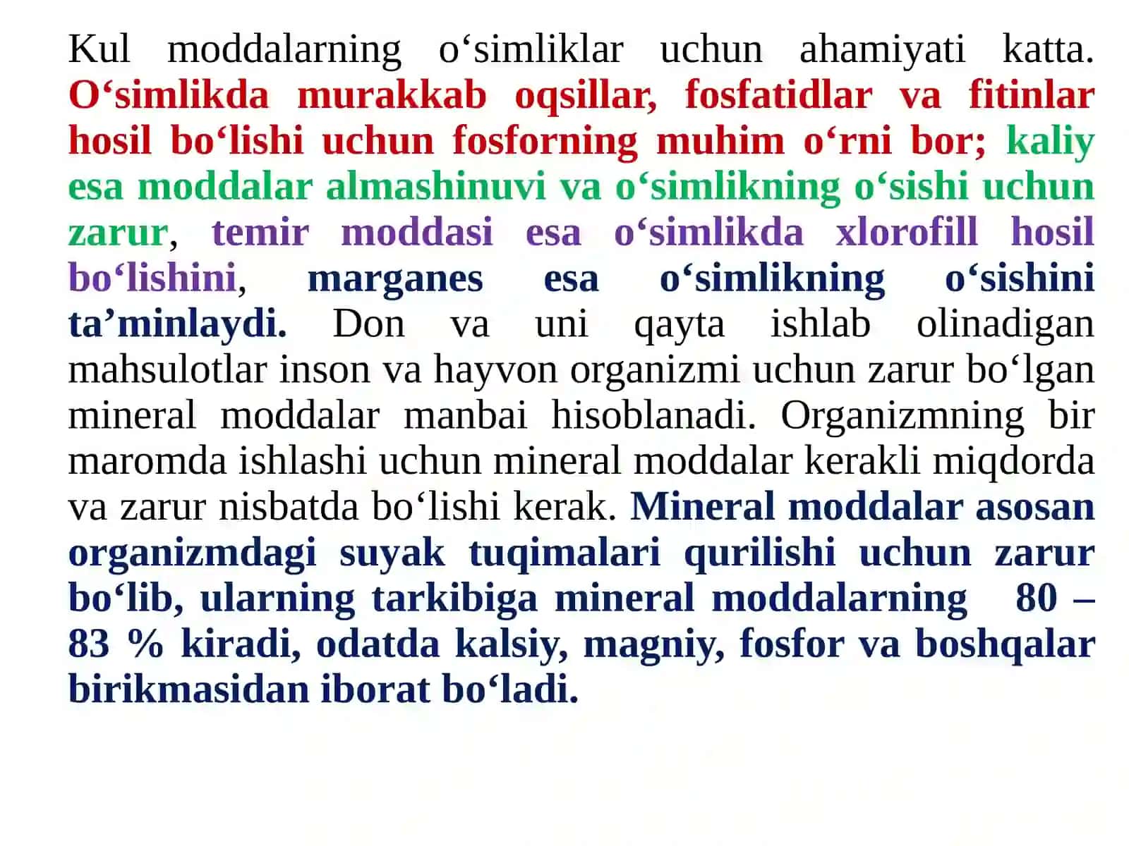 Donning mineral moddalari 4
