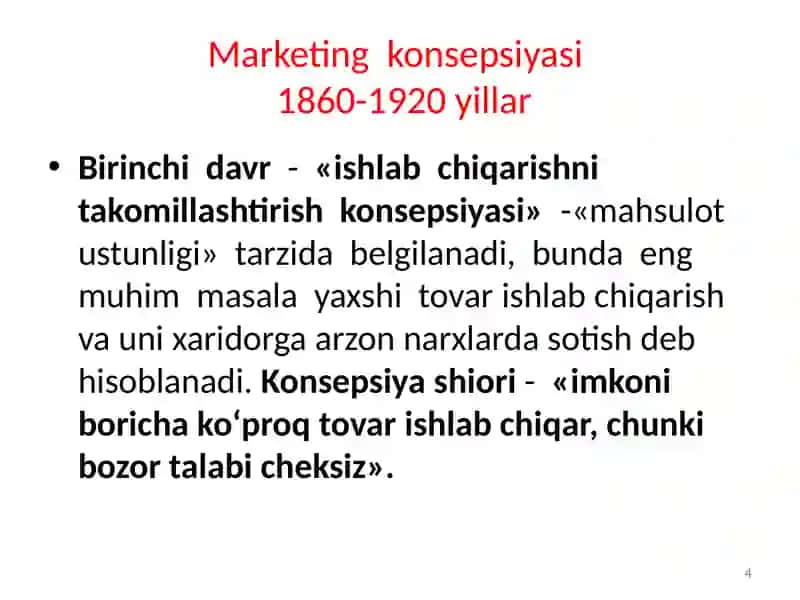 Marketingtushunchasi 4