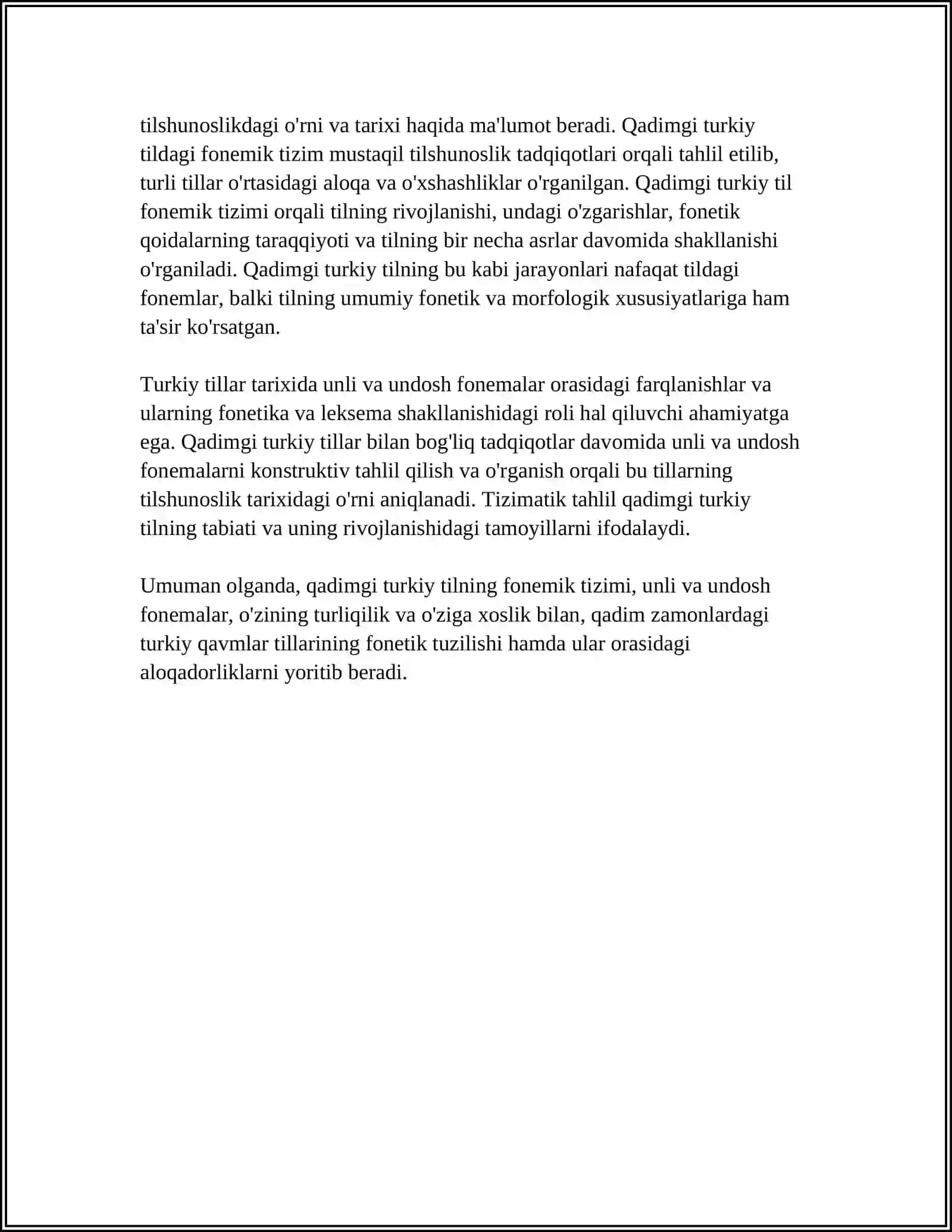 QADIMGI TURKIY TIL FANETIKASI VA LEKSIKASI 4