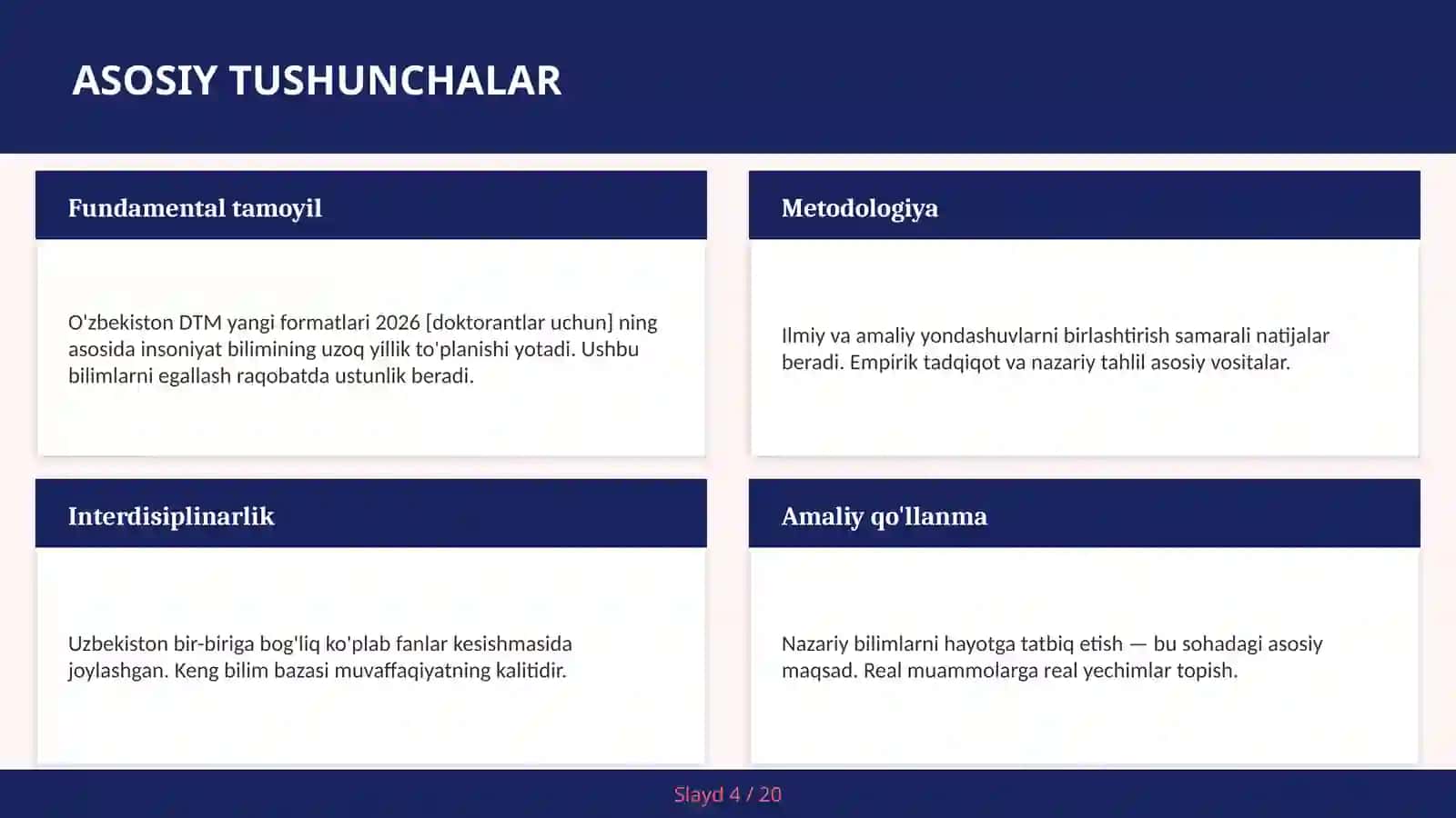 O'zbekiston DTM yangi formatlari 2026 [doktorantlar uchun] 4