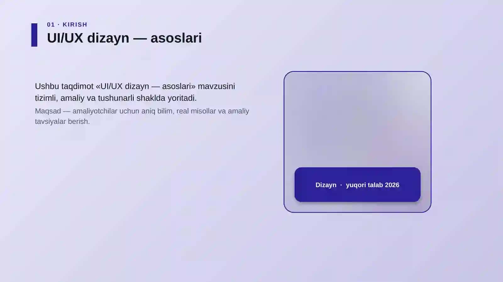 UI/UX dizayn — asoslari 4