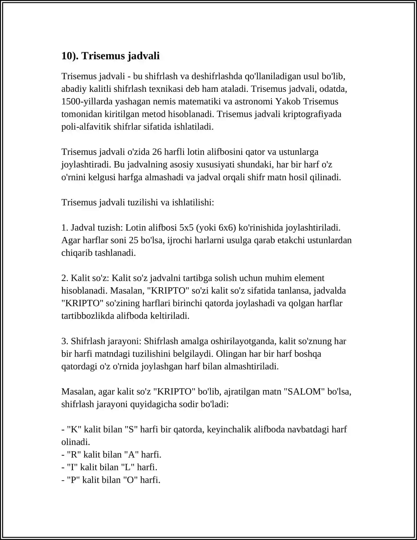 Trisemus jadvali 4