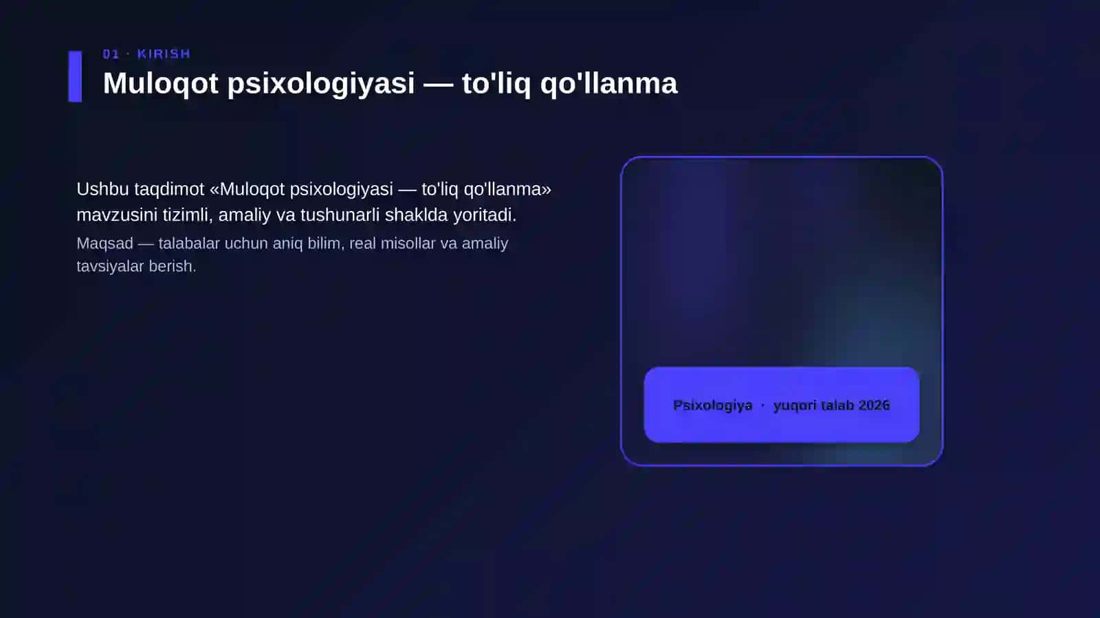 Muloqot psixologiyasi — to'liq qo'llanma 4