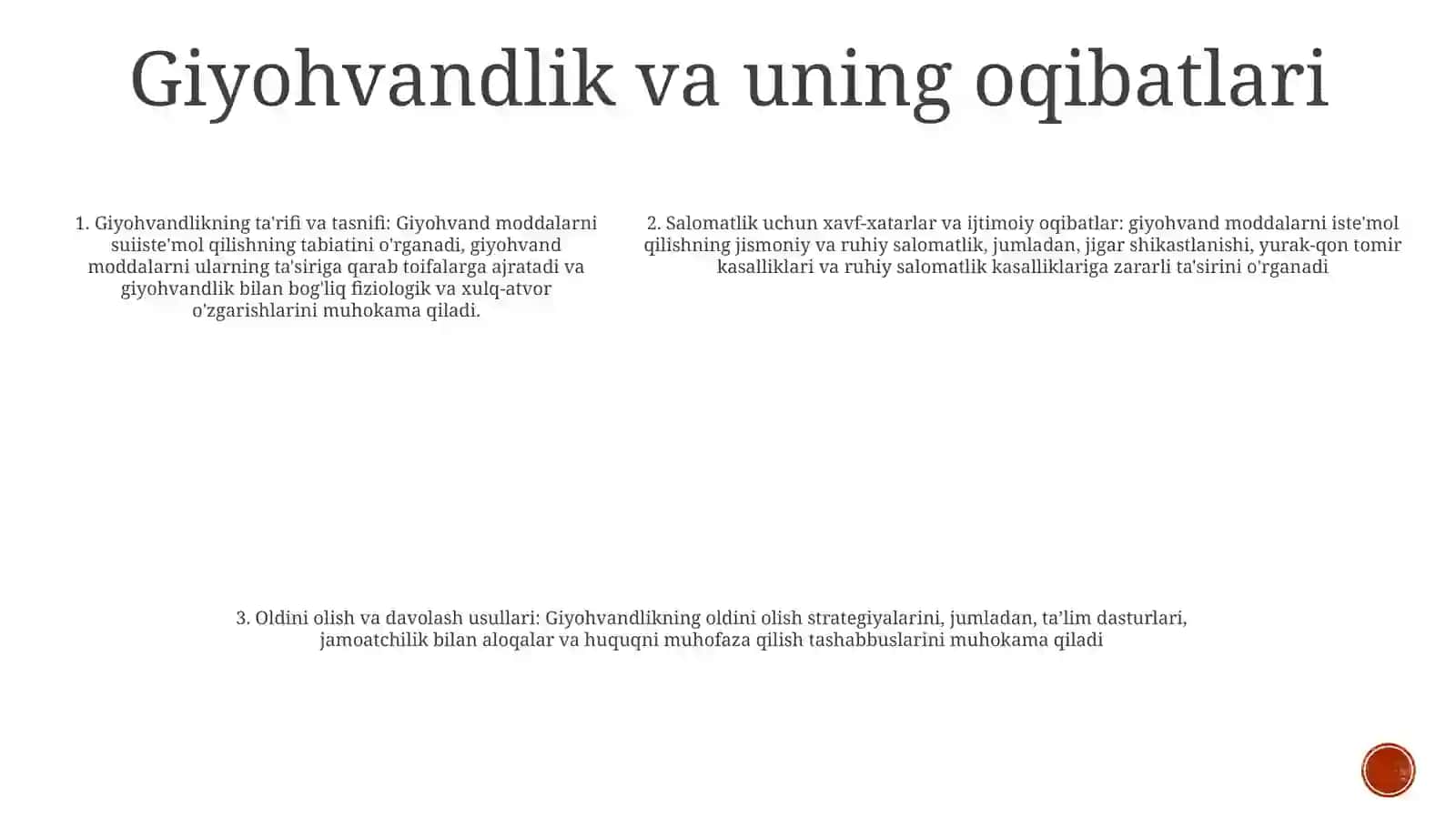 Zararli Odatlar Ularning Organizmda Keltirib Chiqaradigan Kasalliklari Oqibatlari 4