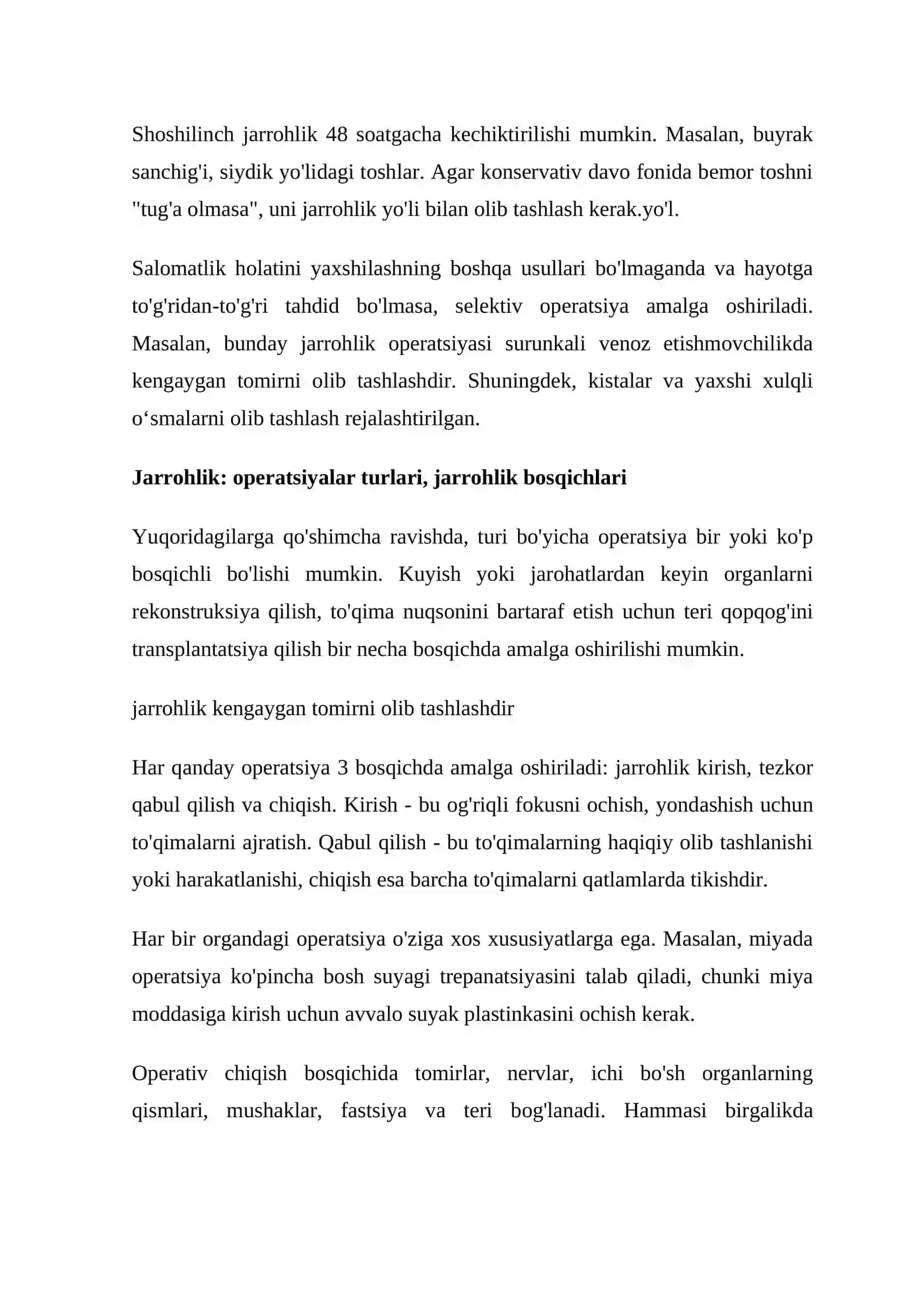 Jarrohlik amaliyotida bemorlar bilan munosabatda bo'lish psixologiyasi 4