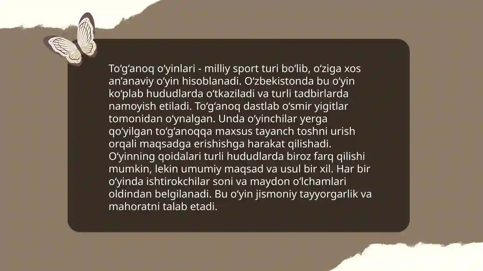 O'rmon o'yinlari 4