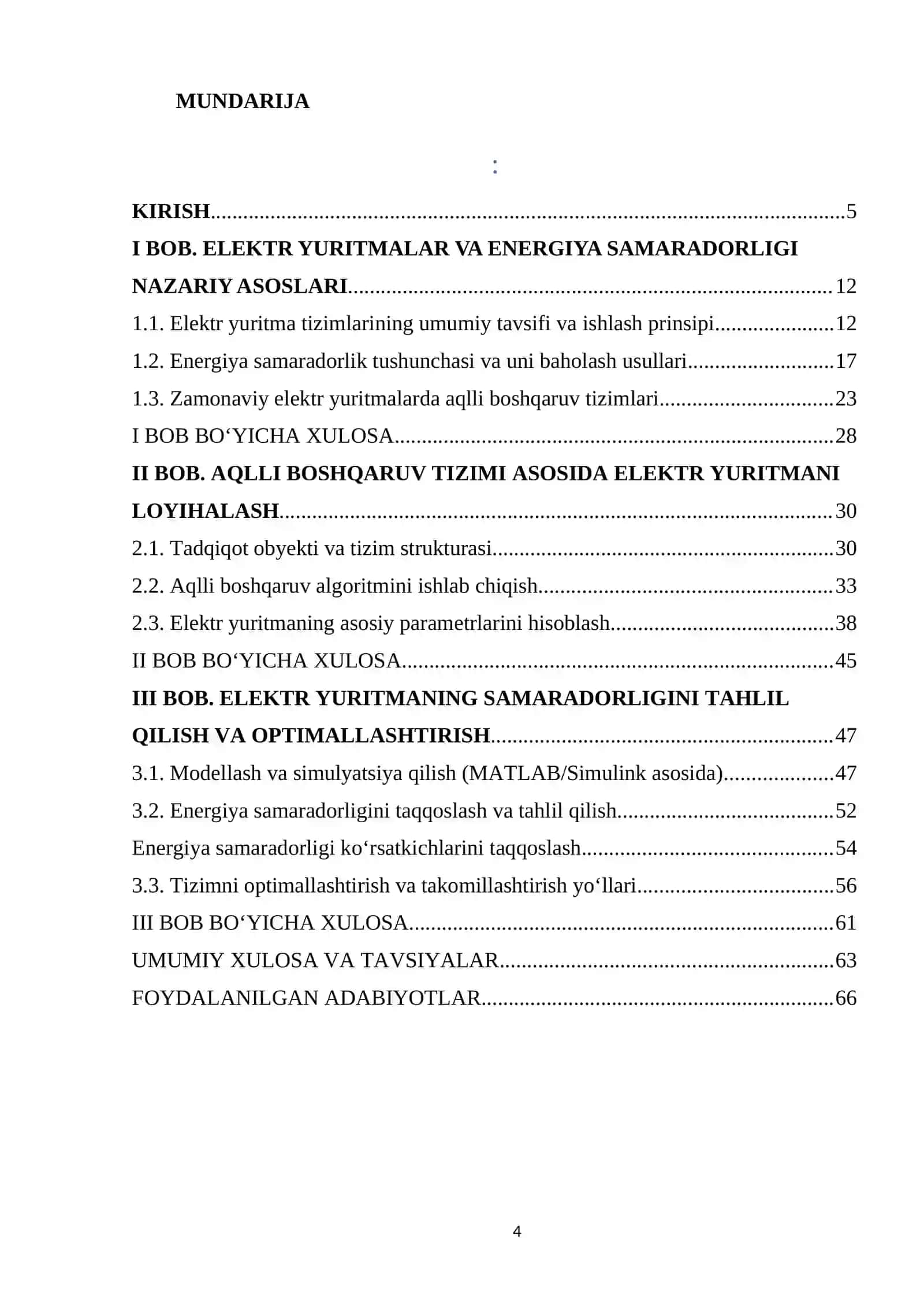 Energetika muhandisligi fakulteti bitiruv malakaviy ishi 4