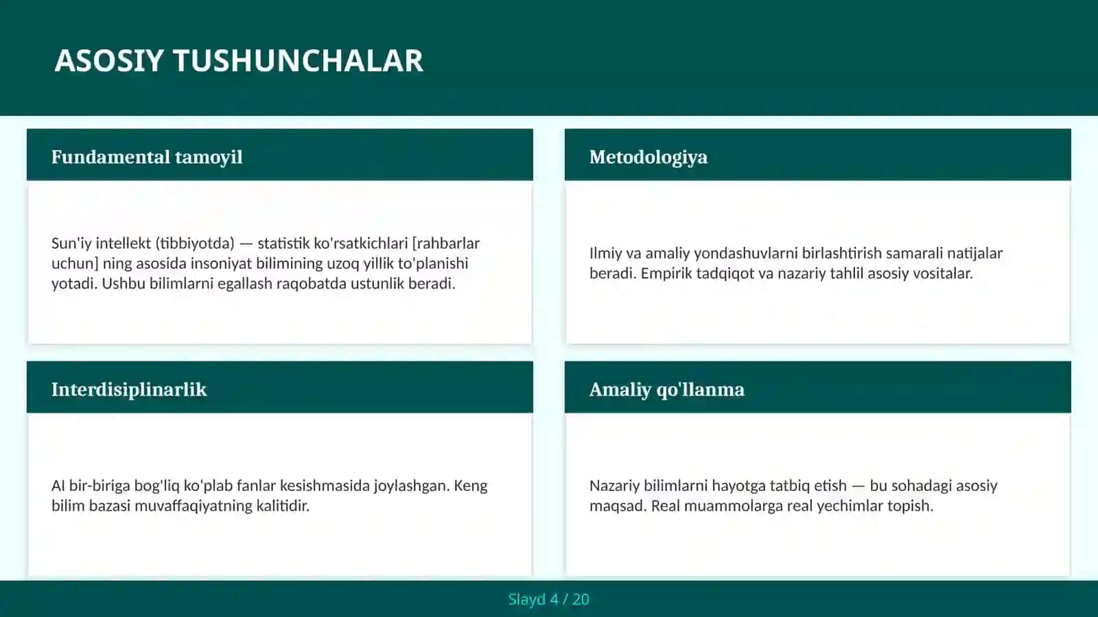 Sun'iy intellekt (tibbiyotda) — statistik ko'rsatkichlari [rahbarlar uchun] 4