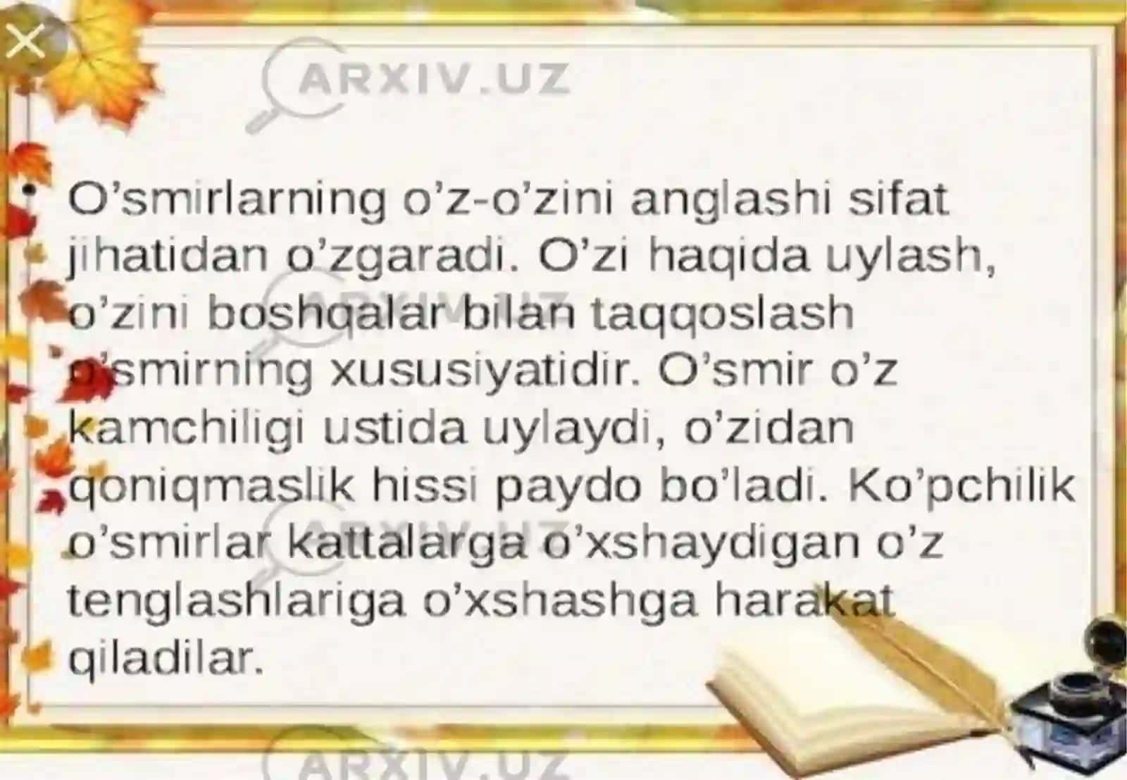 Tarbiyasi qiyin bolalar psixologiyasi 4