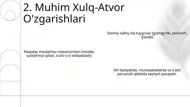 Terapevtik yordamga muhtoj bo'lgan bemorlarning asosiy xarakteristikasi 4