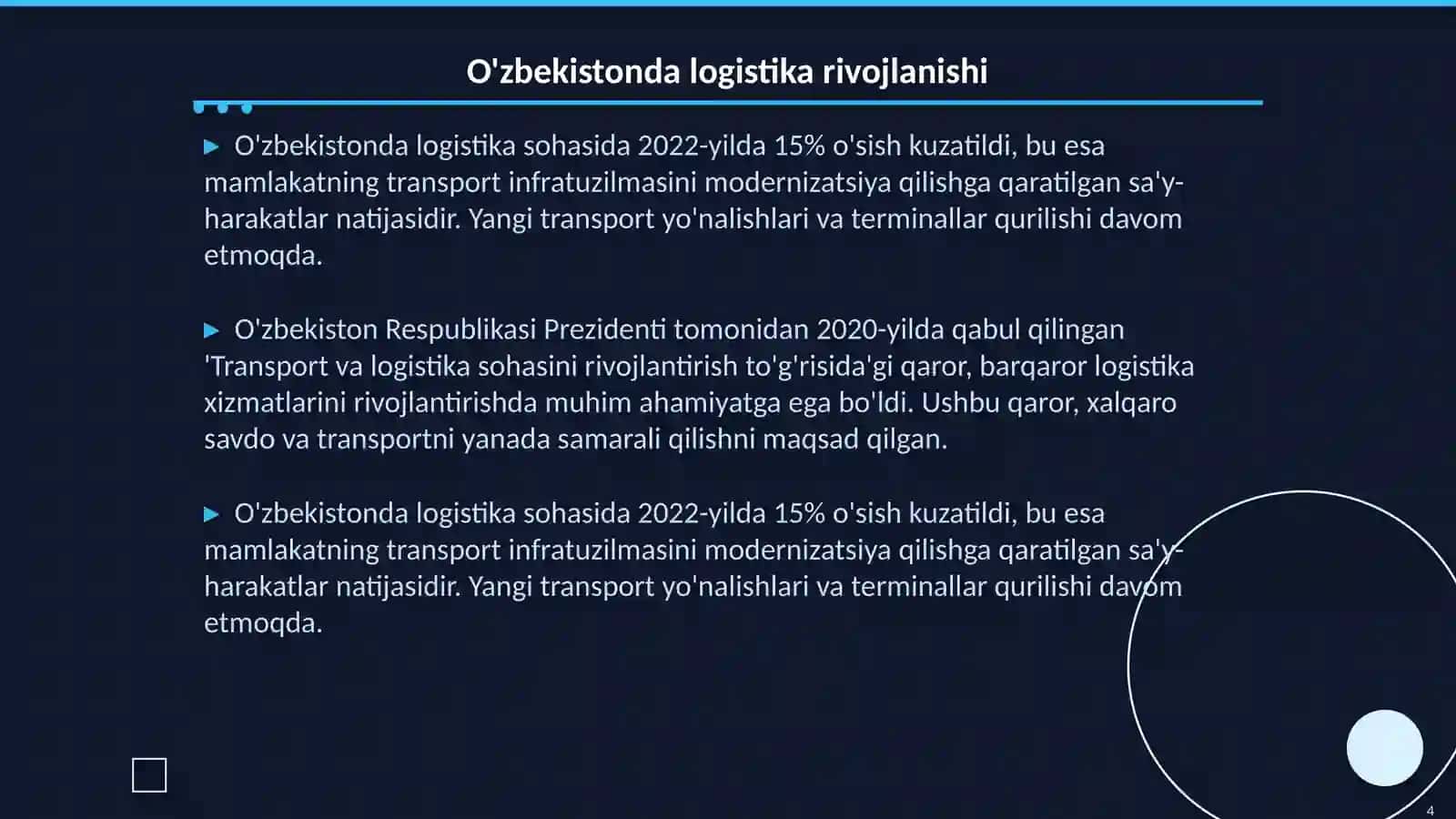 Barqaror green logistika xizmatlari 4