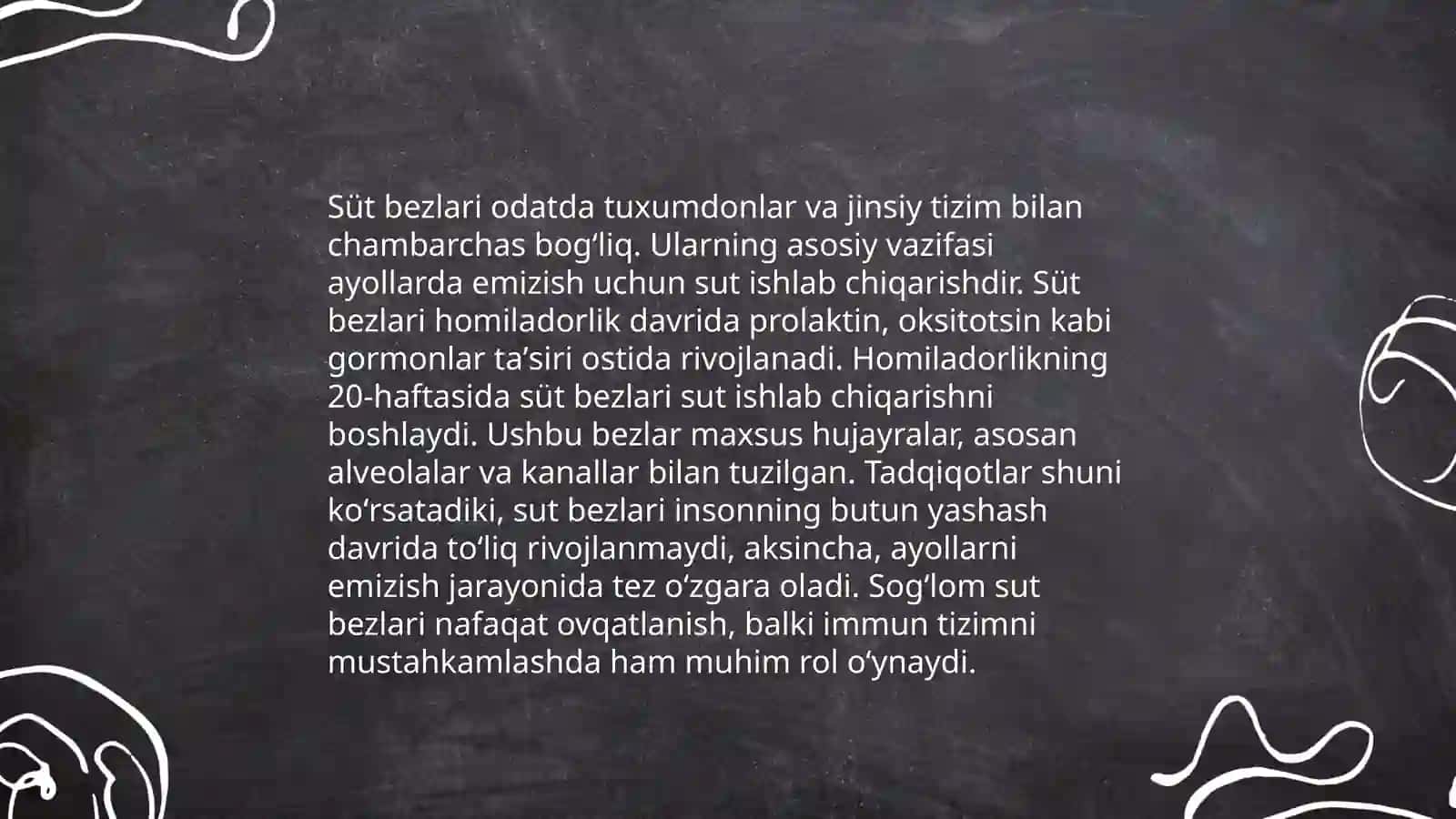 Sut bezlarining anatomiyasi 4