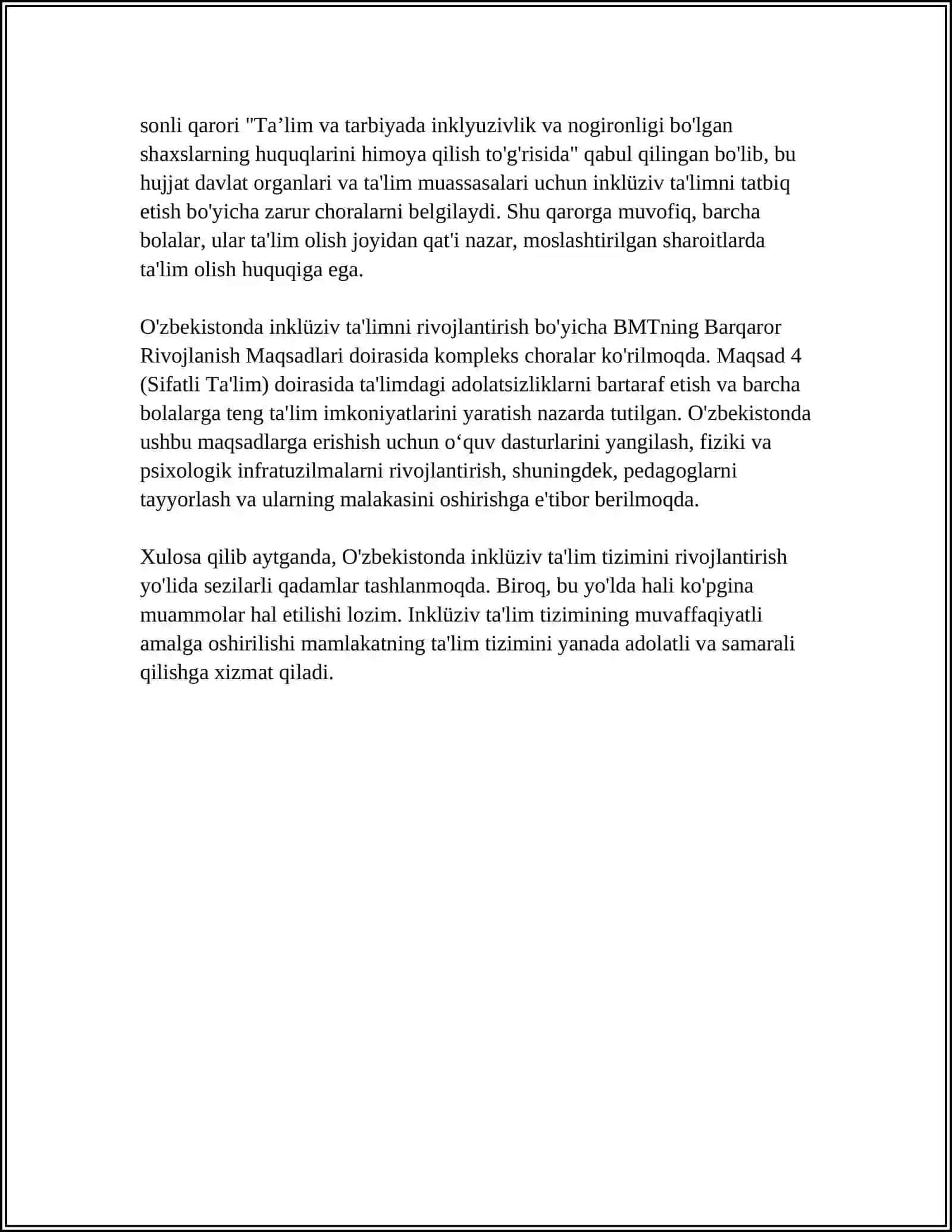 INKULUZIV MADANIYATNI SHAKILLANTIRISH 4