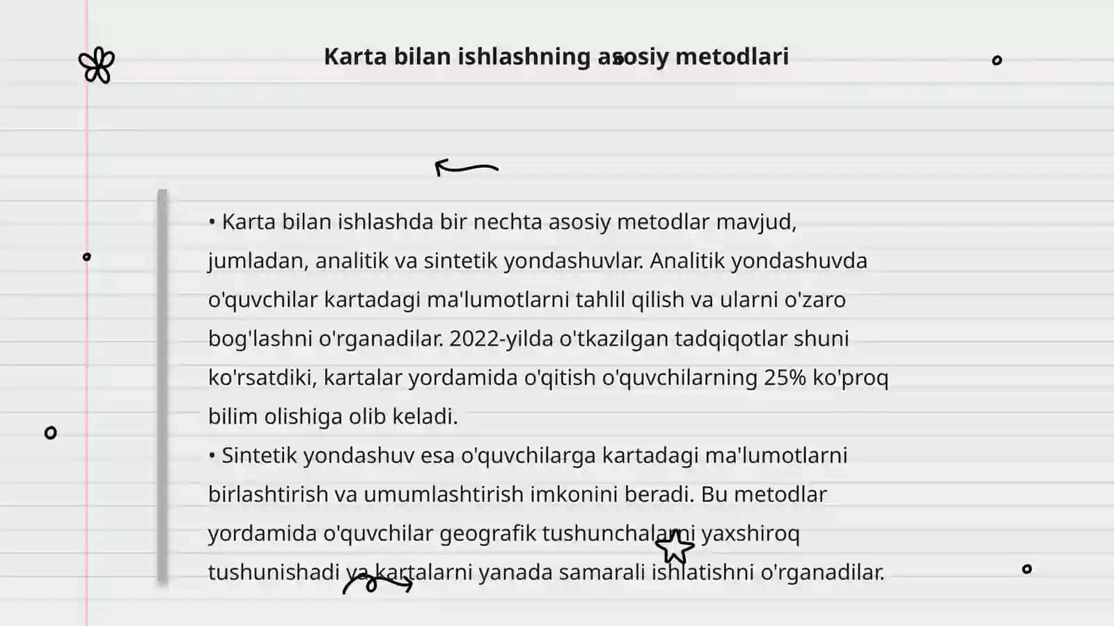Yordamchi maktabda globus va karta bilan ishlash metodlari 4