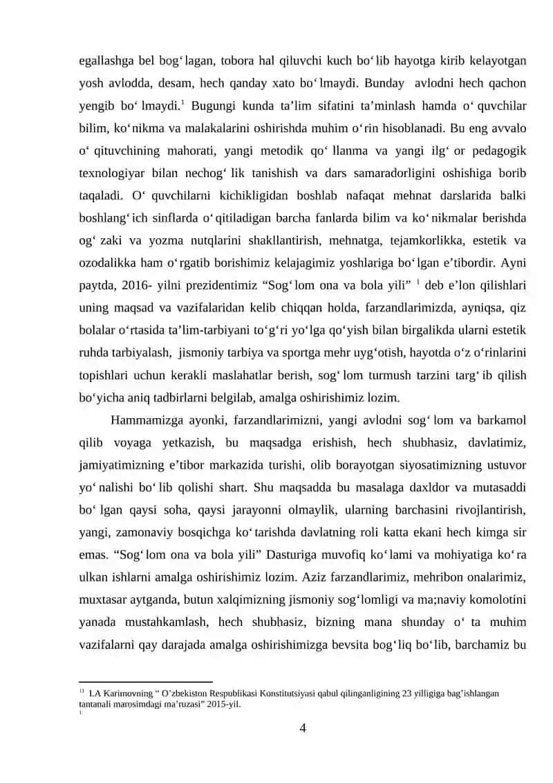 Boshlang‘ich sinf o‘quvchilari ijodkorligini oshirishda applikatsiya ishlaridan foydalanish yo‘llari 4