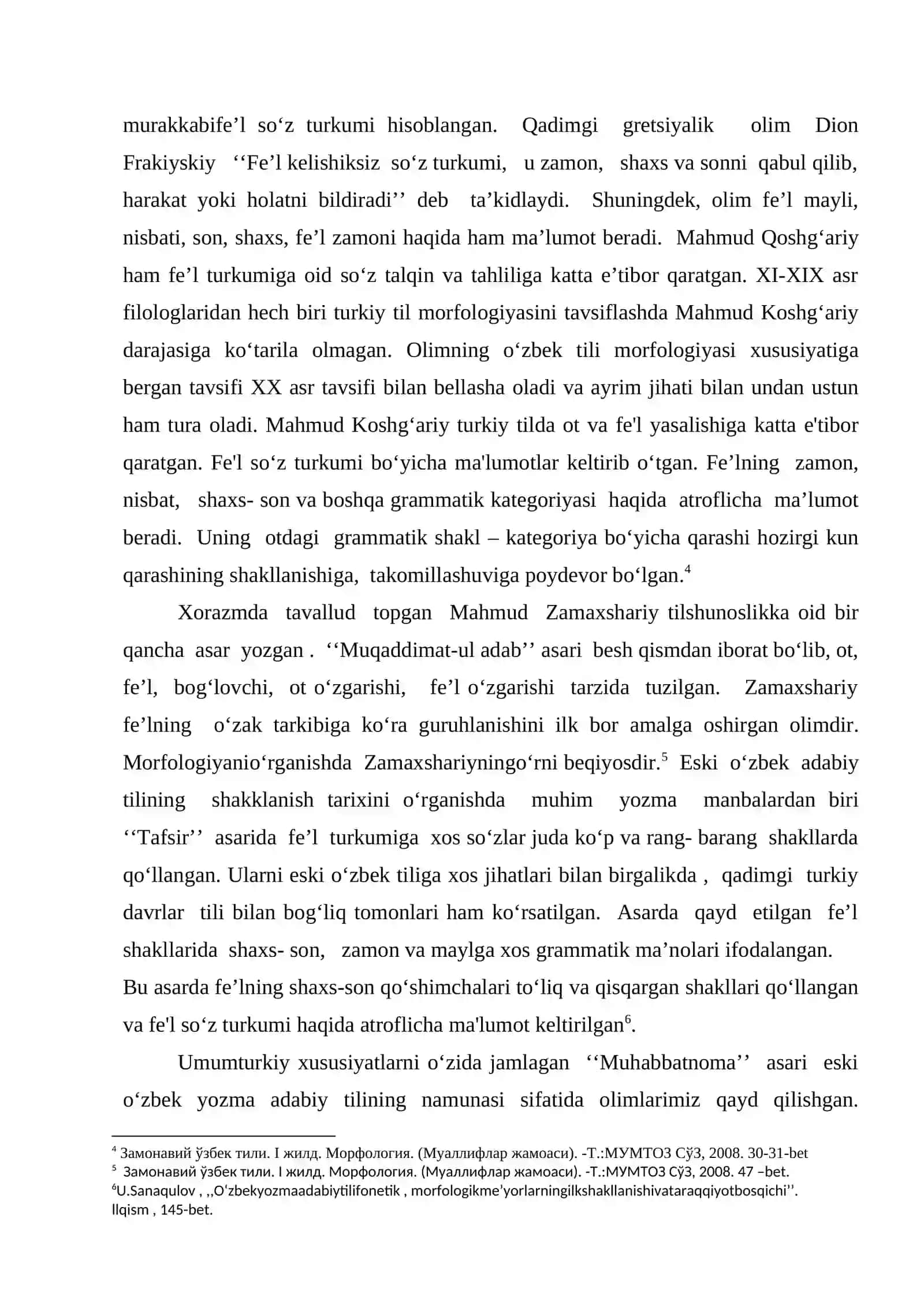 O’zbek tilida fe’l zamonlari taraqqiyoti 4