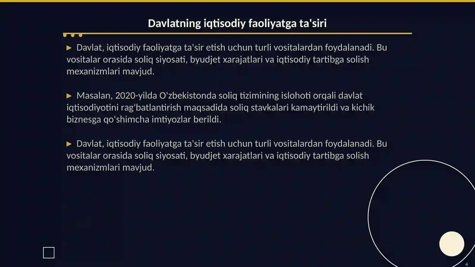 Mikroiqtisodiyot fanidan 4