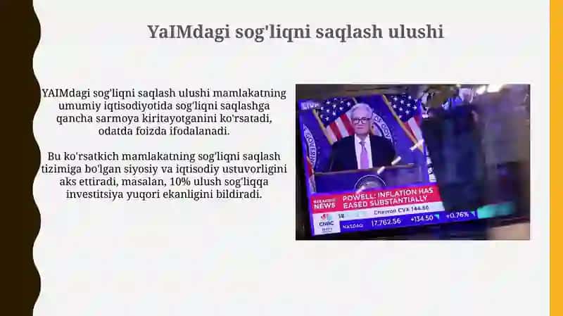 Sog'liqni saqlash sohasi bilan bog'liq iqtisodiy ko'rsatkichlar tahlili 4