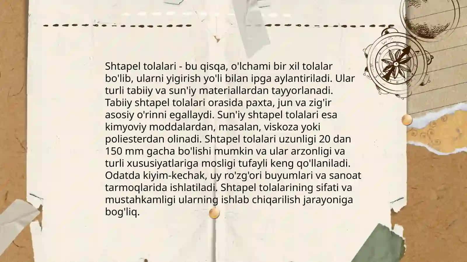Shtapel tolalar 4