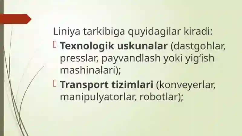 Avtomatik liniyalarning ishonchliligi 4