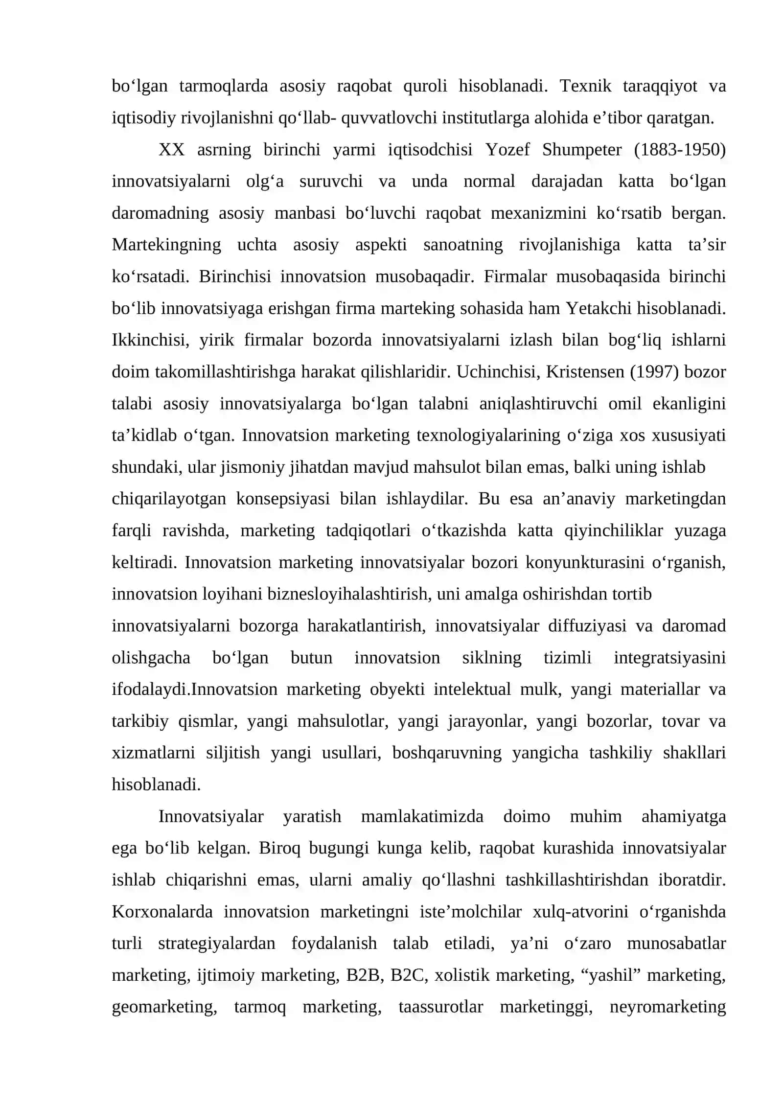 Innovatsion marketing faoliyatini takomillashtirish 4
