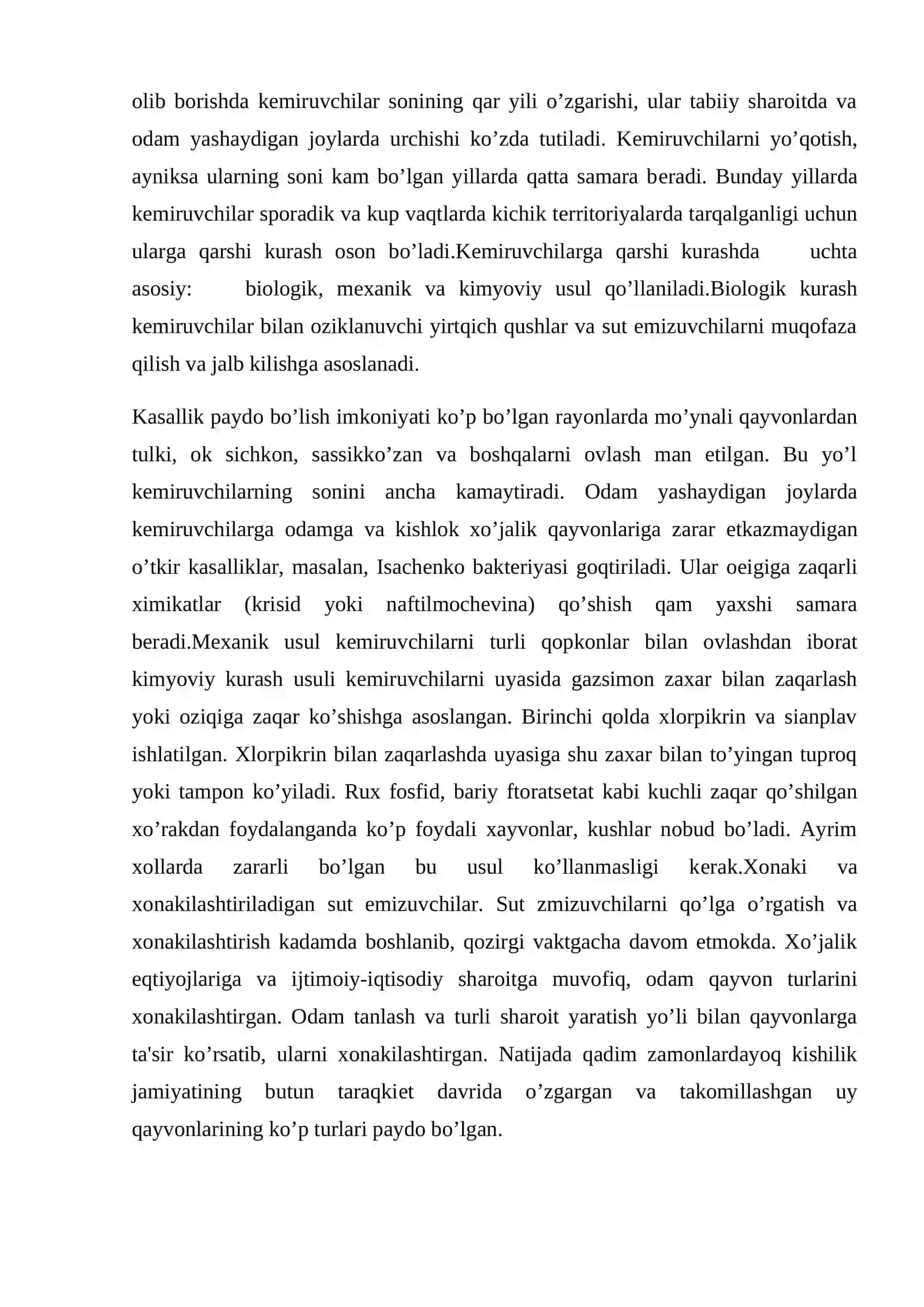 Sut emizuvchi xayvonlarni iqtisodiy ahamiyati 4