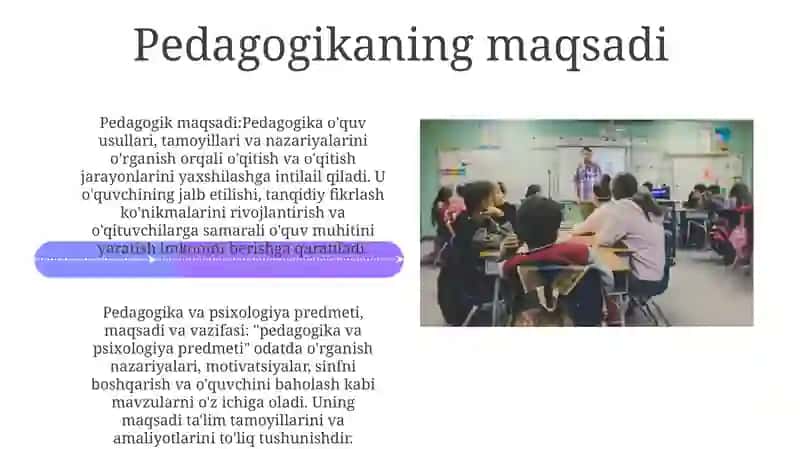 Pedogogika Va Psixologiya Predmeti, Maqsadi Va Vazifasi. Tibbiyotda Pedogogik-Psixologik Bilimlarning Õrni Va Ahamiyati 4