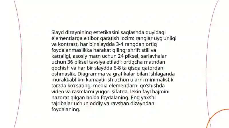 Standart shablonlar asosida taqdimotlarni yaratish. Taqdimot slaydlarini boshqarish 4