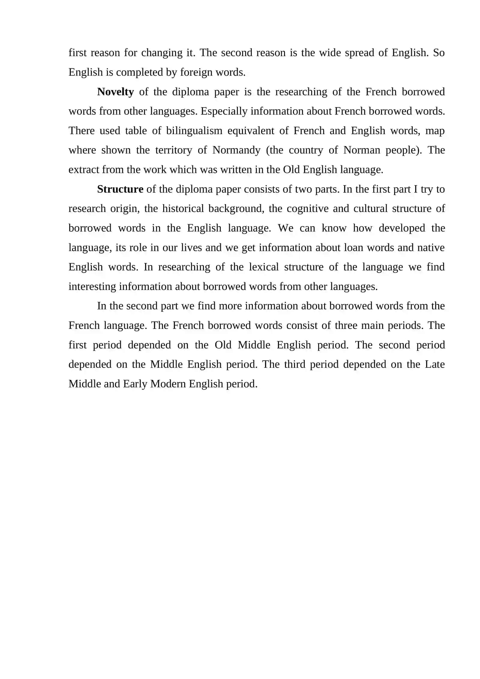 The Influence of French Language on English 4
