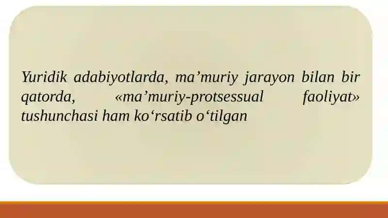 Ma’muriyjarayon 4